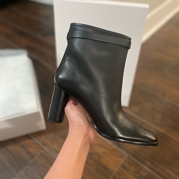 Dior Empreinte Heeled Ankle Boot Black Calfskin - Size 39 - Picture 6 of 10